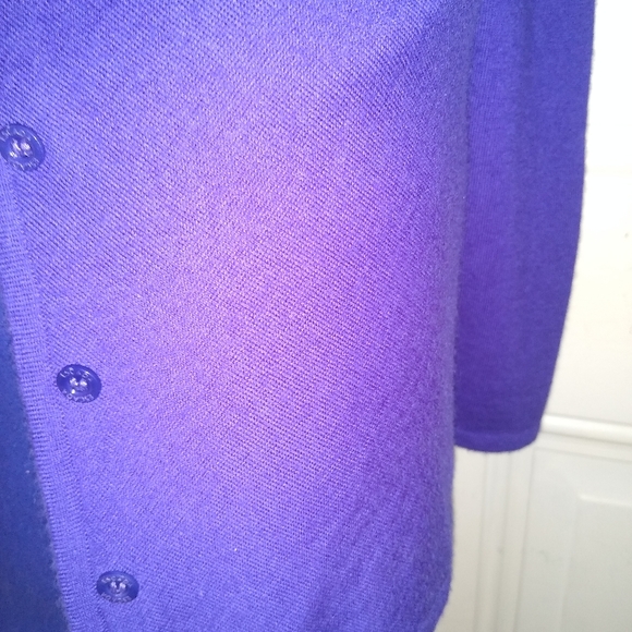 ESCADA S 36 2 PC 100% CASHMERE SWEATER CARDIGAN SET M - Picture 7 of 9